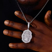 Cargar imagen en el visor de la galería, Dije San Judas Tadeo Plata Ley 925-Moissanitas