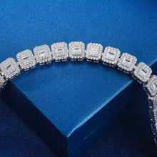 Cargar imagen en el visor de la galería, Pulsera Tennis Moissanitas-Plata Ley 925