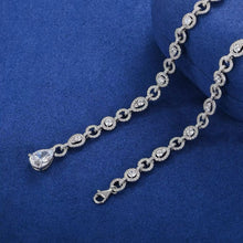 Cargar imagen en el visor de la galería, Collar Elegante Plata Ley 925-Moissanitas DAMA
