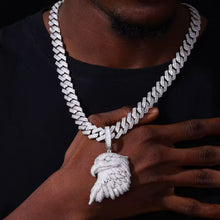 Cargar imagen en el visor de la galería, Dije Águila Plata Ley 925-Moissanitas