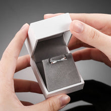 Cargar imagen en el visor de la galería, Anillo Moissanitas-Plata ley 925 DAMA