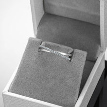 Cargar imagen en el visor de la galería, Anillo Moissanitas-Plata ley 925 DAMA