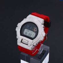 Cargar imagen en el visor de la galería, Caja Para Reloj(Compatible con: 6900, 9051 y 9052) en Plata Ley 925-Moissanitas