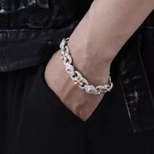 Cargar imagen en el visor de la galería, Pulsera Ojo Estrella Plata Ley 925-Moissanitas