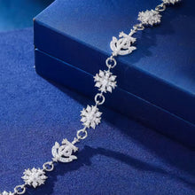 Cargar imagen en el visor de la galería, Pulsera Anclas y Estrellas Plata Ley 925-Moissanitas