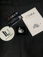 Cargar imagen en el visor de la galería, Anillo Estrella Moissanitas-Plata Ley 925