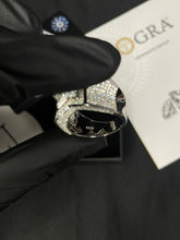 Cargar imagen en el visor de la galería, Anillo Estrella Moissanitas-Plata Ley 925