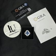 Cargar imagen en el visor de la galería, Anillo Blessd Moissanitas-Plata Ley 925