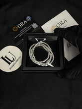 Cargar imagen en el visor de la galería, Cadena Tennis Chain Moissanitas-Plata Ley 925