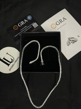 Cargar imagen en el visor de la galería, Cadena Tennis Chain Moissanitas-Plata Ley 925