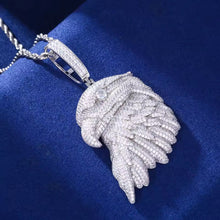 Cargar imagen en el visor de la galería, Dije Águila Plata Ley 925-Moissanitas