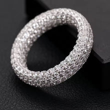 Cargar imagen en el visor de la galería, Anillo Argolla Plata Ley 925-Moissanitas