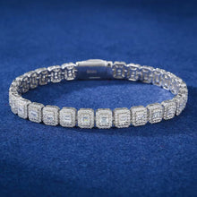 Cargar imagen en el visor de la galería, Pulsera Tennis Moissanitas-Plata Ley 925