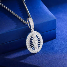 Cargar imagen en el visor de la galería, Dije Medalla San Judas Tadeo Plata Ley 925-Moissanitas
