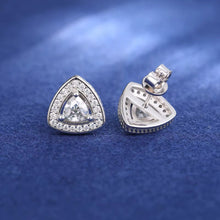 Cargar imagen en el visor de la galería, Aretes Moissanitas-Plata Ley 925
