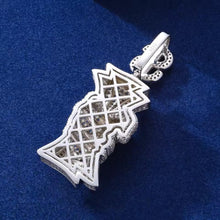 Cargar imagen en el visor de la galería, Dije Mano Dinero Plata Ley 925-Moissanitas
