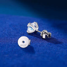 Cargar imagen en el visor de la galería, Aretes Topitos Plata Ley 925-Moissanitas
