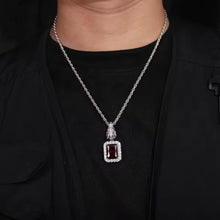 Cargar imagen en el visor de la galería, Dije Dragon Cristal Plata Ley 925-Moissanitas
