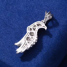 Cargar imagen en el visor de la galería, Dije Águila Plata Ley 925-Moissanitas
