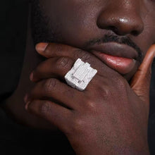 Cargar imagen en el visor de la galería, Anillo Plata Ley 925-Moissanitas
