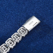 Cargar imagen en el visor de la galería, Pulsera Tennis Moissanitas-Plata Ley 925
