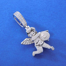 Cargar imagen en el visor de la galería, Dije Ángel Dinero Plata Ley 925-Moissanitas
