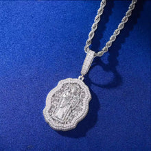 Cargar imagen en el visor de la galería, Dije San Judas Tadeo Plata Ley 925-Moissanitas
