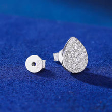 Cargar imagen en el visor de la galería, Aretes Plata Ley 925-Moissanitas
