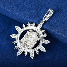 Cargar imagen en el visor de la galería, Dije Rostro Cristo Plata Ley 925-Moissanitas
