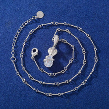 Cargar imagen en el visor de la galería, Dije serpiente Moissanitas-Plata Ley 925
