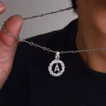 Cargar imagen en el visor de la galería, Dije Inicial "A" Plata Ley 925-Moissanitas

