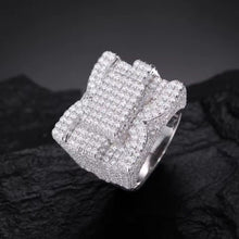 Cargar imagen en el visor de la galería, Anillo Plata Ley 925-Moissanitas
