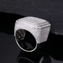 Cargar imagen en el visor de la galería, Anillo Baguette Plata Ley 925-Moissanitas
