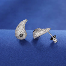 Cargar imagen en el visor de la galería, Aretes Moissanitas-Plata Ley 925
