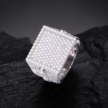 Cargar imagen en el visor de la galería, Anillo Plata Ley 925-Moissanitas

