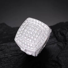 Cargar imagen en el visor de la galería, Anillo Cruz Plata Ley 925-Moissanitas
