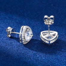 Cargar imagen en el visor de la galería, Aretes Plata Ley 925-Moissanitas

